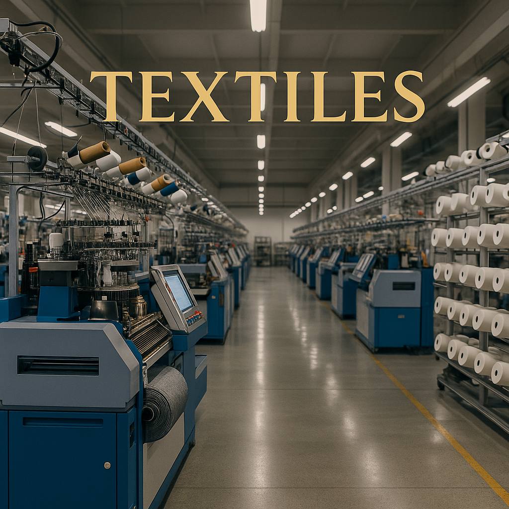 Modern textile production facility in Istanbul — showcasing fabric manufacturing and sourcing opportunities for international wholesale buyers during Start Tour by Trade Istanbul Group LLC.